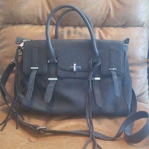 Rebecca Minkoff Black Leather Handbag EUC